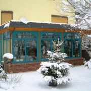 Festverglasung im Wintergarten